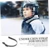 Yardwe 2sets Hockey Helmet Chin Strap Single Snap Chinstrap for Hockey Helmet Safety Chin Strap view 2