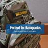 Heat Fused Custom 5x1 Name Tape Hook Back Patches, Tactical ID Police Patch for Vest, Sheriff, Security, Molle, Military, Backpack, Duty Bag, K9 Dog Harness, Morale (Coyote) view 4