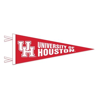 Houston Cougars Wool Felt Pennant - 9" x 24"