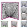 Velocity Official Size 6x6x7' Backyard Lacrosse Practice and Training Goal, Includes 4MM Lacrosse Net, for Youth, Kids, and Adults Pink Frame, Black Net view 2
