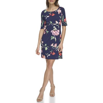 Jessica Howard Women's Dress, Navy Multi, 16