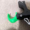 * (Set of 2) Fits UV Button * Ultraview Medium Release Thumb & Finger Attachments (2 Finger, White, 5/8" Spiral Knurl) view 4