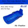 Children's Hard-Wearing Sledges, Winter Tandem Sledges, Sledges with Pull Ropes, Plastic High-Backed Sledges, Sledges with Handles view 2