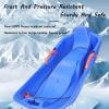 Winter Two-Person, Two-Seater Sledges, Children's Fun Sledges, Sledges with Brakes and Pulling Ropes, Plastic High-Backed Sledges view 4