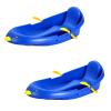 Children's Skis, Plastic Sledges with Backrests, Thickened Wear-Resistant Sledges, Winter Sledges view 1