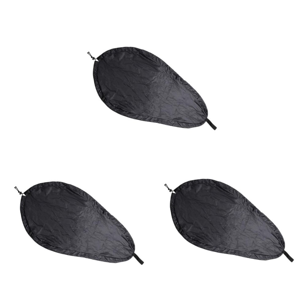 Yardwe 3pcs Uv Blocking Kayak Cover Breathable Polyester Seal Kayak Seat Protector Easy to Use s