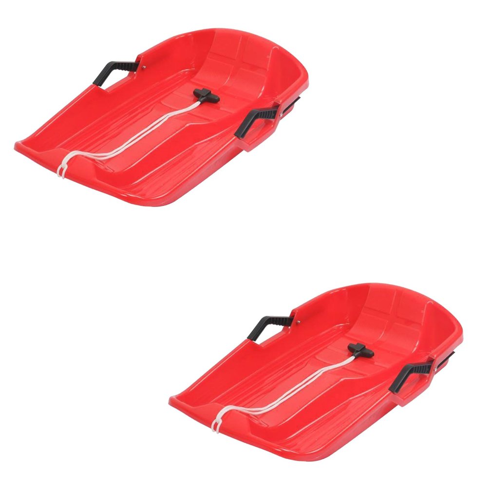 Children's Sledge, Thick Anti-Freeze Sledge, Sledge with Brake, Winter Sledge, Wear-Resistant Sledge, Fun Sledge
