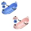 Winter Children's Sled, with Pulley Big Backrest Sled, Cartoon Bear Sled, Thickened Sled view 1