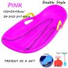 Winter Tandem Sledges, Frost-Resistant Fun Sledges, Thickened Plastic Sledges, Sledges with Brakes and Pull Ropes view 2