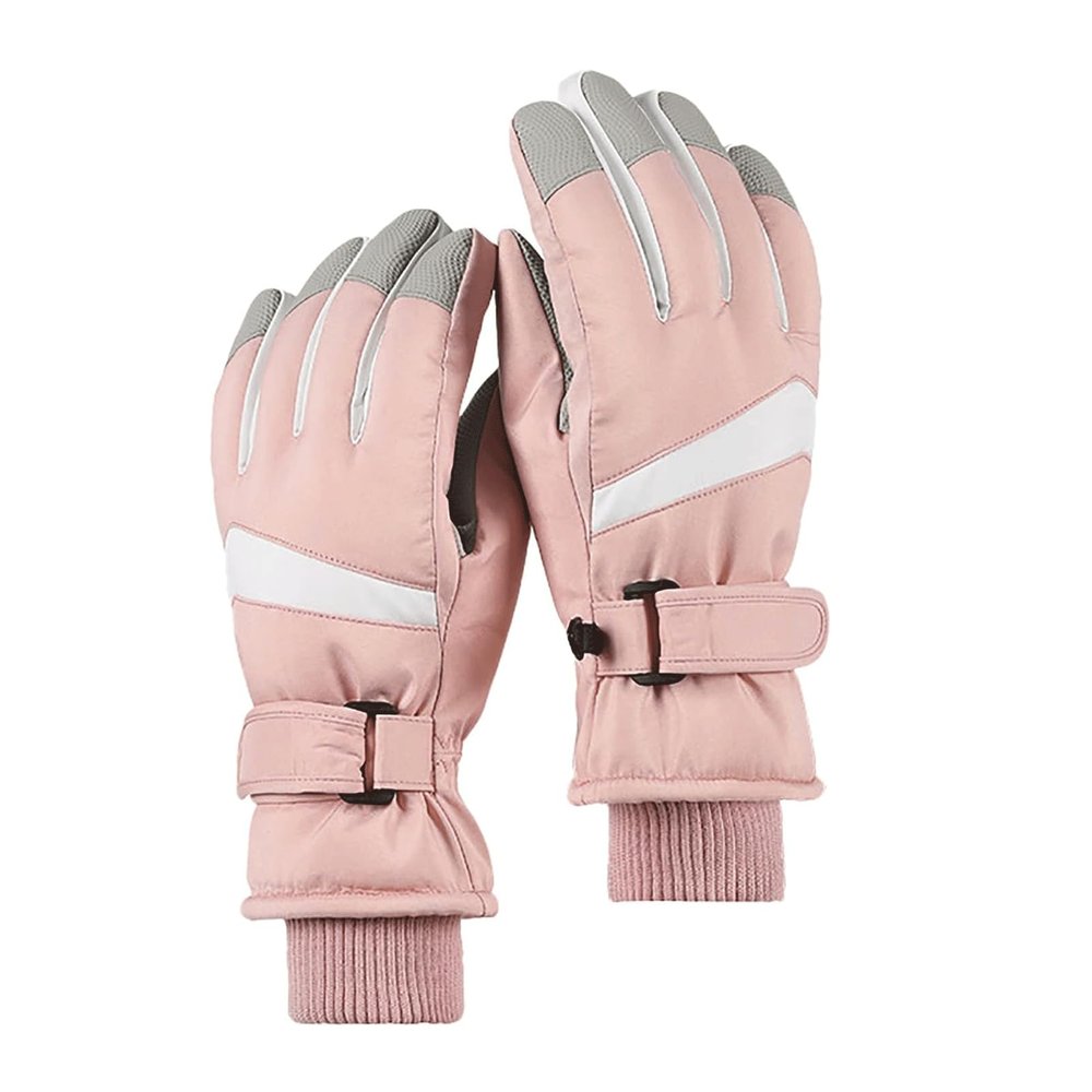 BKEKM Mittens Gloves 1 Pair Winter Gloves Touchscreen Ski Gloves Windproof Thermal Glove Fleece Lined Fashion Outdoor Warm Gloves