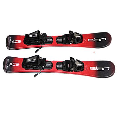 Elan Kids skis 80cm ELAN Formula red with EL4.5 GW System Size Adjustable bindings on Track on skis