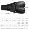 Snorkel Set, for Adults with Adjustable Dive Flippers, Panoramic View Anti-Fog Mask, Dry Top Snorkel and Dive Socks, Snorkeling Gear Mask Fin for Snorkeling Swimming Scuba Diving view 3