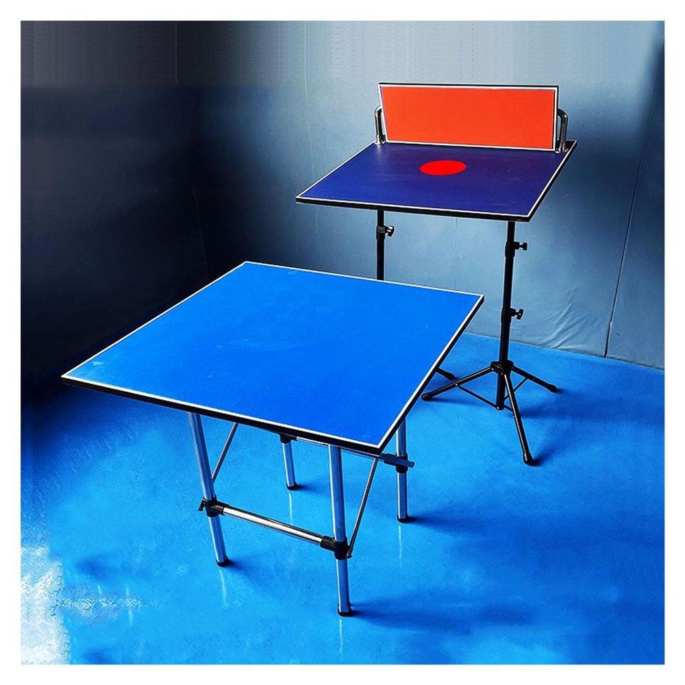 DonHeK Pingpong Return Board,Table Tennis Return Board Combination,Self-Study Traine Equipment Angle Adjustable Suitable for Home Gym Community Studio (Size : Style 1)