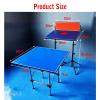 DonHeK Pingpong Return Board,Table Tennis Return Board Combination,Self-Study Traine Equipment Angle Adjustable Suitable for Home Gym Community Studio (Size : Style 1) view 2