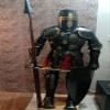Full Size Knights Templar Suit Of Armour Medieval Armor Suit Solid Steel With Complete Stand - Roman Fighter Crusader Medieval Armor Suit