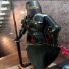 Full Size Knights Templar Suit Of Armour Medieval Armor Suit Solid Steel With Complete Stand - Roman Fighter Crusader Medieval Armor Suit view 2