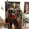 Full Size Knights Templar Suit Of Armour Medieval Armor Suit Solid Steel With Complete Stand - Roman Fighter Crusader Medieval Armor Suit view 3