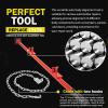 E-cowlboy 77175 Premium Auto Body Alignment Bar 1-1/4" Diameter - Versatile Cars Bumper Alignment Tool with Chain- Auto Body Tools for Bumpers, Panels, Hoods, Decks and Brackets - Length 52.6 Inch view 3