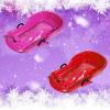 Children's Sledges, Frost-Resistant and Wear-Resistant Winter Sledges, Thickened Two-Seater Sledges, Sledges with Brake Pull Rope