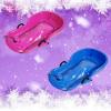 Children's Sledges, Frost-Resistant and Wear-Resistant Winter Sledges, Thickened Two-Seater Sledges, Sledges with Brake Pull Rope view 1