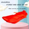 Winter Two-Person, Two-Seater Sledges, Children's Fun Sledges, Abrasion-Resistant Sledges, Frost-Resistant High-Backed Sledges, Sledges with Brakes view 4