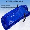 Winter Children's Sledges, Fun Sledges, Plastic High Back Sledges, Thickened Wear-Resistant Sledges, Sledges with Brakes and Pull Ropes view 4