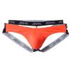 JOCKMAIL Mens Low Waist Jockstrap Underwear Sexy Mesh Athletic Supporter Men Sports Underwear (Medium,Orange) view 4