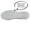 GlideMoves Cheer Shoes Girls Dance Youth Athletic Training Tennis Walking Breathable Competition Tumbling Adult Women Size 7.5 Men 6.5 White 39 view 4