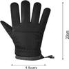 BKEKM Winter Gloves 1 Pair Gloves Fleece Cycling Gloves Drawstring Cuffs Waterproof Thermal Glove Touch Screen Mittens Gloves view 2