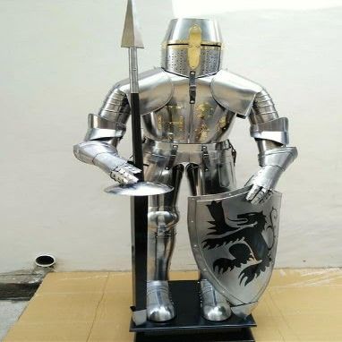 Medieval Knight Suit of Armor Steel Full Body Armour Suit