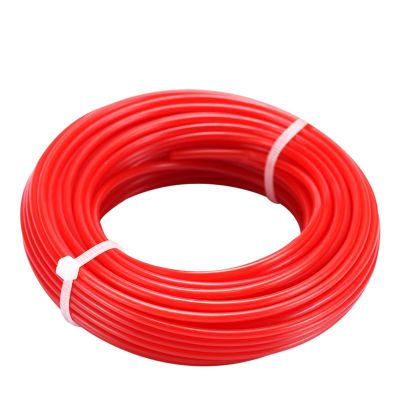 DEMCAY 1 Roll 2mm 2.4mm 2.7mm 3mm 4mm Round Mowing Nylon Grass Trimmer Rope Brush Cutter Strimmer Line Wire Lawn Mower Accessories (Color : Round, Size : 2.7mm-51m)