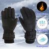 BKEKM Ski Gloves 1 Pair Winter Gloves Water-Windproof Outdoor Warm Gloves Polyester Winter Gloves for Men Women Mittens Gloves view 4