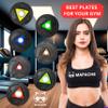 Mapache Rubber Weight Plate With 51mm dia; Gym Weight Plates; Spare Olympic Rubber Weight in Pair (11.02) view 2