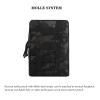 Molle Multi-Use Pouches,Tactical EDC Gp Pouch Molle General Purpose Expanded Storage Bags for Duty Belt Vest (Black cp) view 3