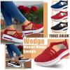 Ladmiple Shoes For Women Slip On Loafer Womens Low Top Canvas Sneakers Slip On Casual Walking Shoes Dressy Summer Fashion Comfortable Non Slip Flats Loafers view 3