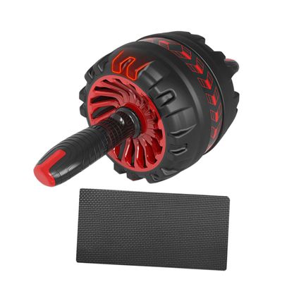 1 Set Ab Wheel Fitness Rubber Household