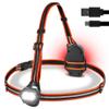 Outdoor Sport Light Waterproof USB Rechargeable Flashlight LED Night Chest Lamp Running Cycling Accessories view 1