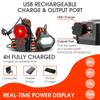 Outdoor Sport Light Waterproof USB Rechargeable Flashlight LED Night Chest Lamp Running Cycling Accessories view 4