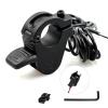 HUSETOO Electric Throttle 300X Thumb Throttle for 7/8inch 22mm Left and Right Handlebars 12v 24v 36v 48v 60v 72v Electric E-Bikes (SM Plug)