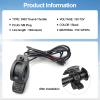 HUSETOO Electric Throttle 300X Thumb Throttle for 7/8inch 22mm Left and Right Handlebars 12v 24v 36v 48v 60v 72v Electric E-Bikes (SM Plug) view 4