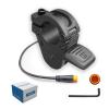 HUSETOO Electric Throttle 300X Thumb Throttle for 7/8inch 22mm Left and Right Handlebars 12v 24v 36v 48v 60v 72v Electric E-Bikes (M8 Waterproof Plug) view 1