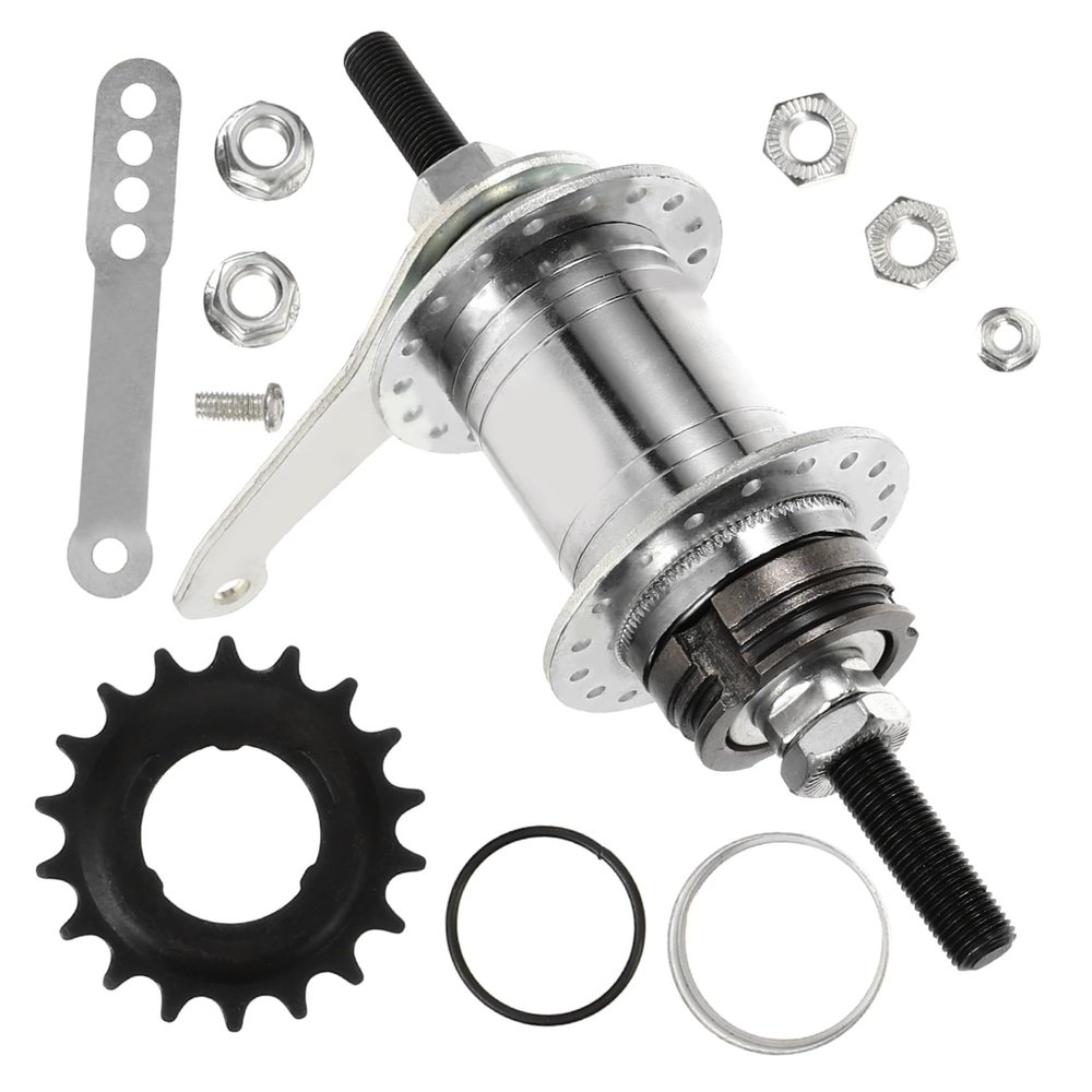 BESPORTBLE Bicycle Rear Hub Brake Assembly Lightweight Reverse Brake Hub for Mountain and Single Enhanced Stopping Power and Durable Design