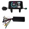 HALLOMOTOR eBike Electric Bike 48V 2880W 52V 3120W 60V 3600W 72V 4320W 60A 18MOSFET Sine Wave 3-Mode Intelligent Controller (60A Controller and UKC1) view 1