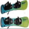 ELAN Team skis with EL4.5 GW System Size Adjustable bindings on Track on skis (70cm) view 1