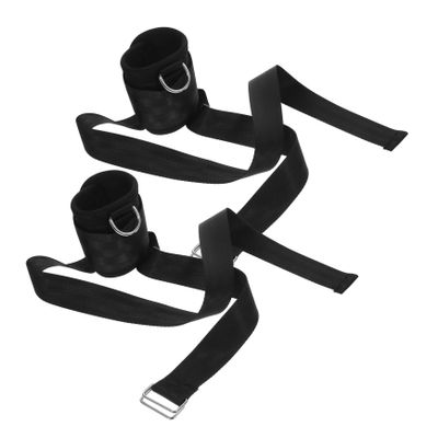 Yardwe 2pcs Ankle Strap Attachments for Cable Machines Wear-Resistant Fitness Cuffs for Leg and Glute Workouts for Home and Gym Use