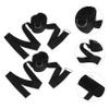 Yardwe 2pcs Ankle Strap Attachments for Cable Machines Wear-Resistant Fitness Cuffs for Leg and Glute Workouts for Home and Gym Use view 2
