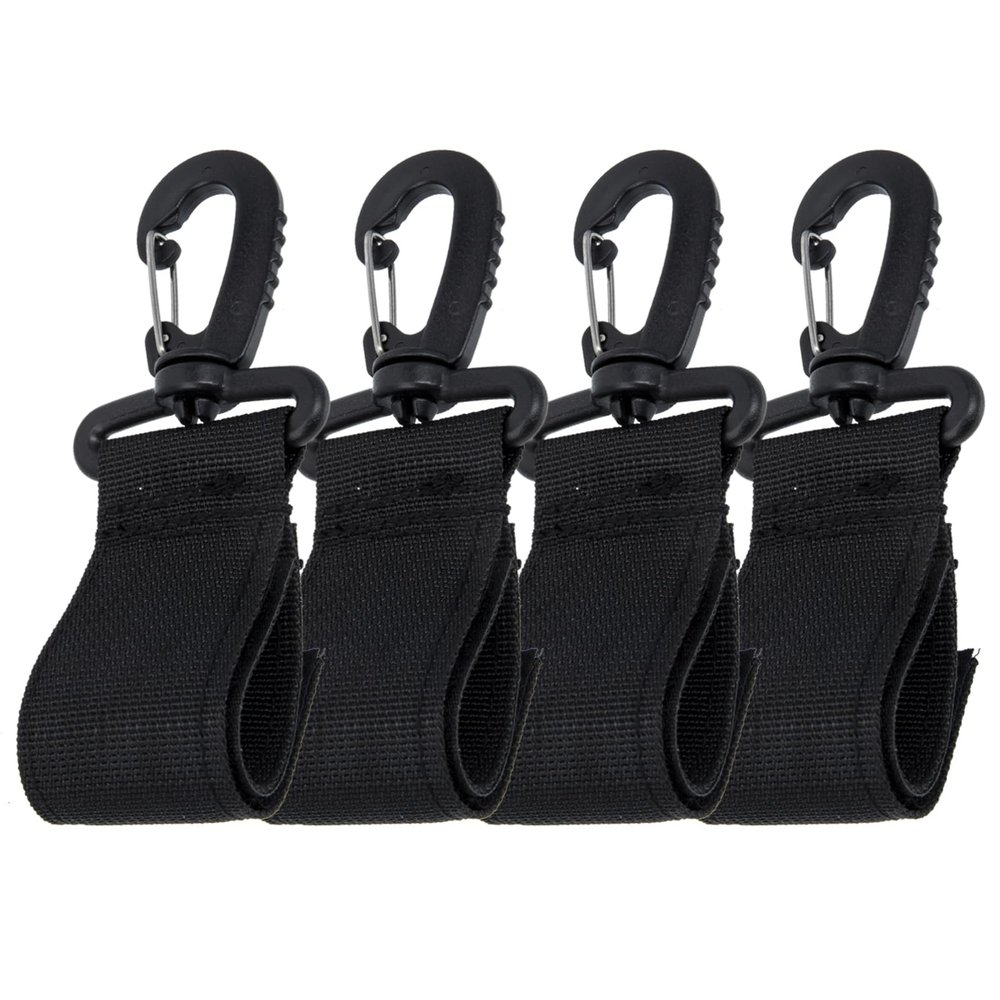 SUPVOX 4pcs Kayak Paddle Fixing Buckles Oar Locks for Kayak Grip Paddle Straps Supplies