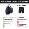 AUDIFU Kids Butt Pad Shorts for Skating Snowboarding Ski, Hip Protective Padded Shorts for Youth Child (Large) view 4