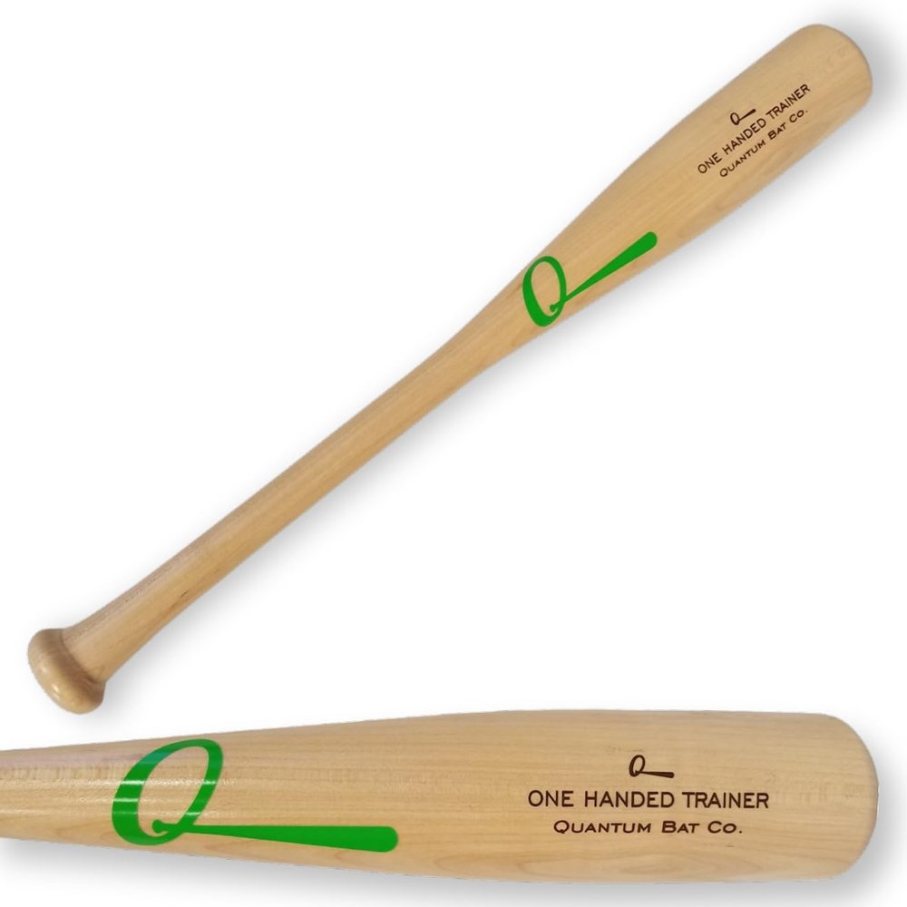Quantum Bats - Trainer Bat Builder (QB_BBT, One Hand Trainer, Wood, 1, 27", QB3)