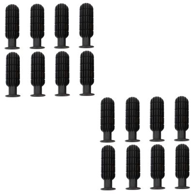 Yardwe 2sets Upgrade Foosball Table 8 New Handles Grip Replacement for Soccer Game 8pcs*2